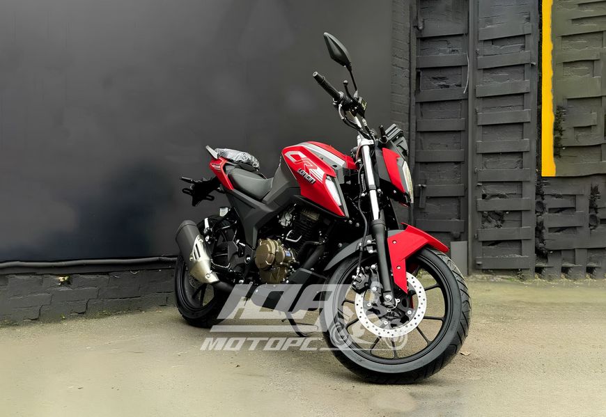 Мотоцикл LONCIN LX250-15D CR4, Чорно-червоний