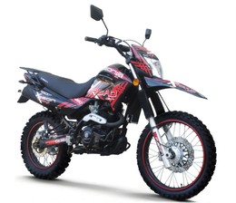 Мотоцикл GEON X-ROAD LIGHT 250, Чорний з червоним