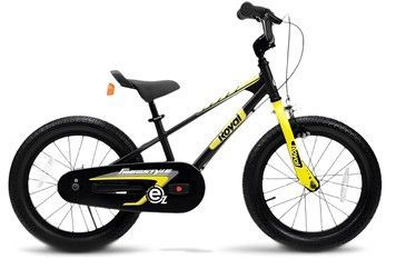 Велосипед RoyalBaby EZ FREESTYLE (колеса - 14". стальная рама), Черный