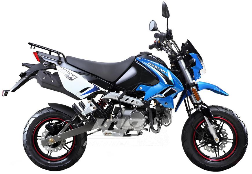 Мотоцикл ZONGSHEN ZS125GY-5 (RAPIDO), Чорно-синьо-білий