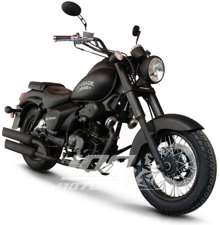 Мотоцикл SKYBIKE RENEGADE 200, Черный