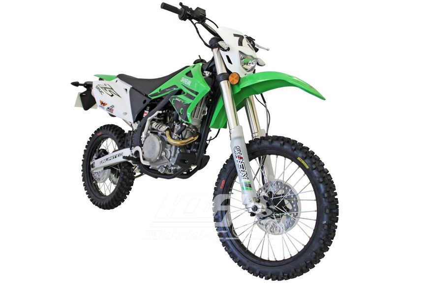 Мотоцикл SHINERAY XY 250GY-7 (X6), Біло-зелений
