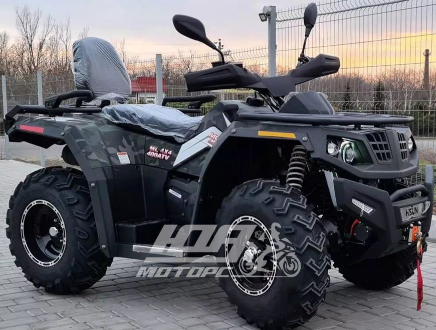 Квадроцикл MotoLeader ML400 ATV, Зеленый камуфляж