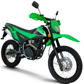 Мотоцикл SHINERAY XY150GY-11B LIGHT CROSS (2019Г), Зеленый