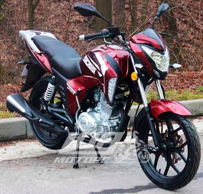 Мотоцикл SPARTA BOSS 200CC, Бордовый
