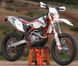 Мотоцикл KTM 450 EXC-F SIX DAYS, Черно-бело-красный