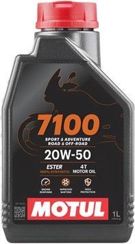Масло для 4-тактных двигателей MOTUL 7100 4T SAE 20W-50 - 1 л
