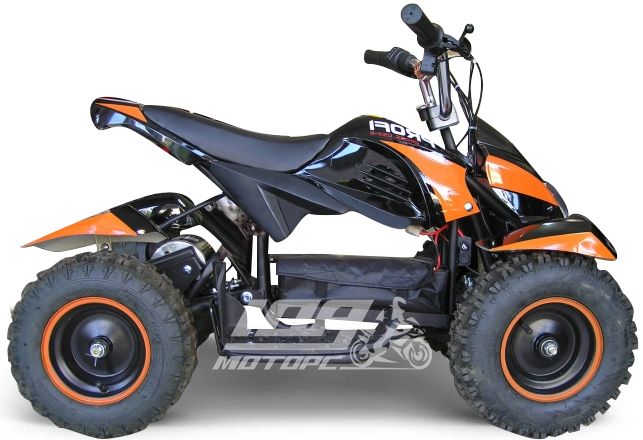 Электроквадроцикл PROFI 800W, Черно-оранжевый