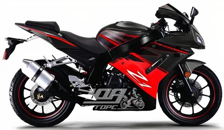 Мотоцикл SHINERAY Z1 300, Чорний