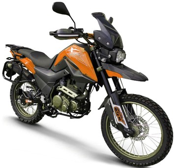 Мотоцикл SHINERAY X-TRAIL 250, Оранжевый