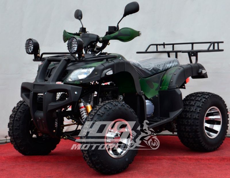 Квадроцикл HUMMER 200 LUX SD, Чорно-салатовий