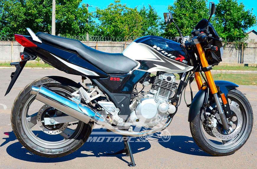 Мотоцикл SKYBIKE WOLF 250, Чорний