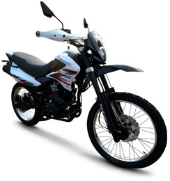 Мотоцикл ZONGSHEN ZS200GY-3 (POWERED 200), Чорно-білий