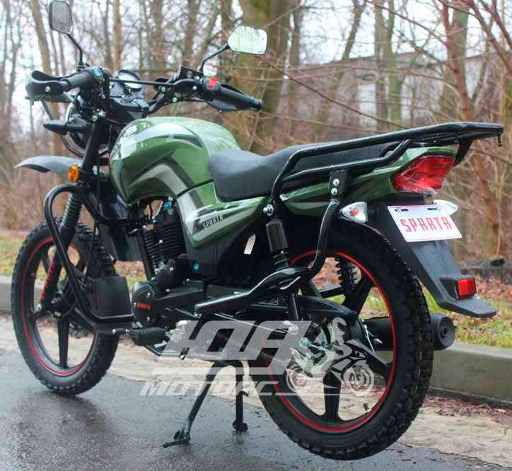 Мотоцикл SPARTA MONSTER 150CC, Зеленый