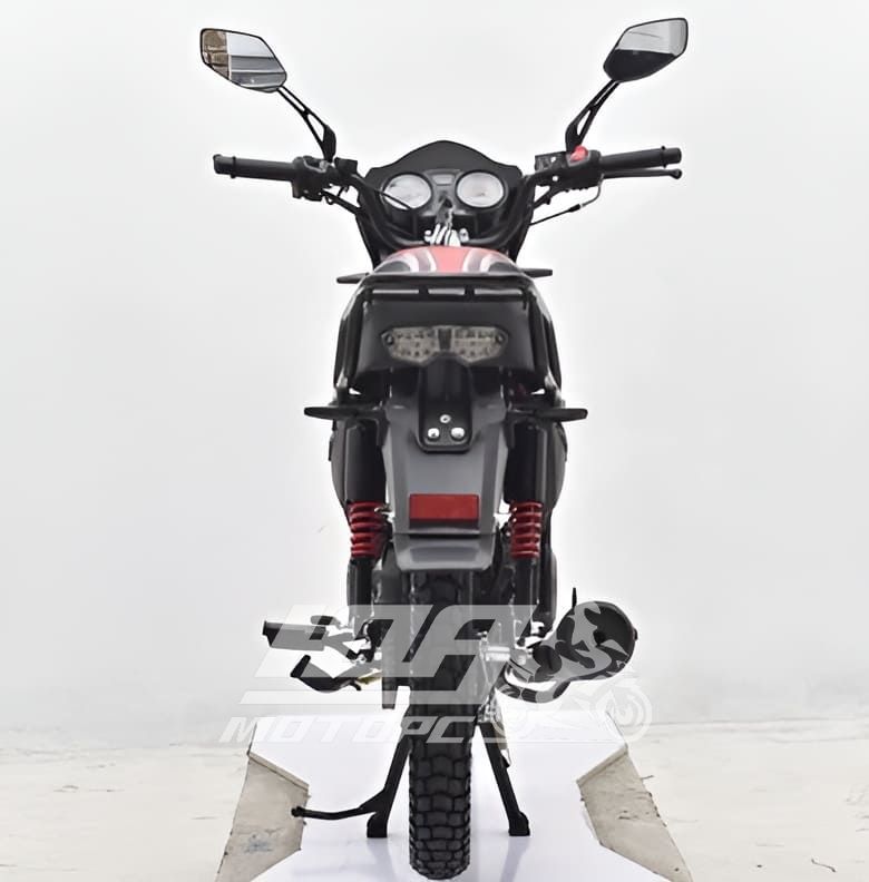 Мотоцикл FORTE SIRIUS 150, Чорно-червоний