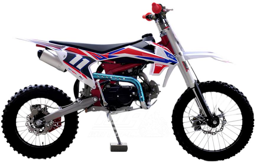 Пітбайк PRB VEGA 125, Червоний