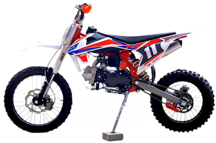 Пітбайк PRB VEGA 125, Червоний