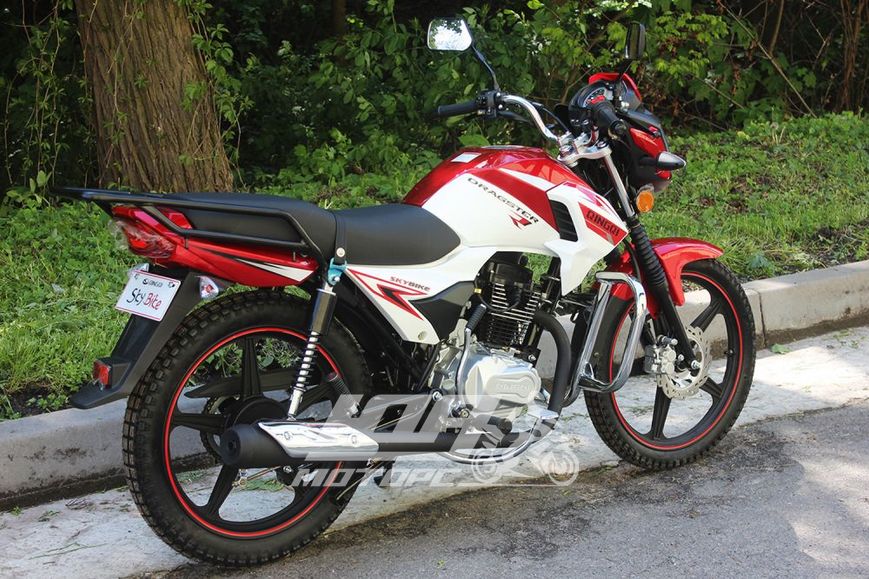 Мотоцикл SKYBIKE DRAGSTER 200 (QINGQI), Красно-белый