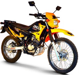 Мотоцикл SKYBIKE LIGER-I-200 (QINGQI), Чорний