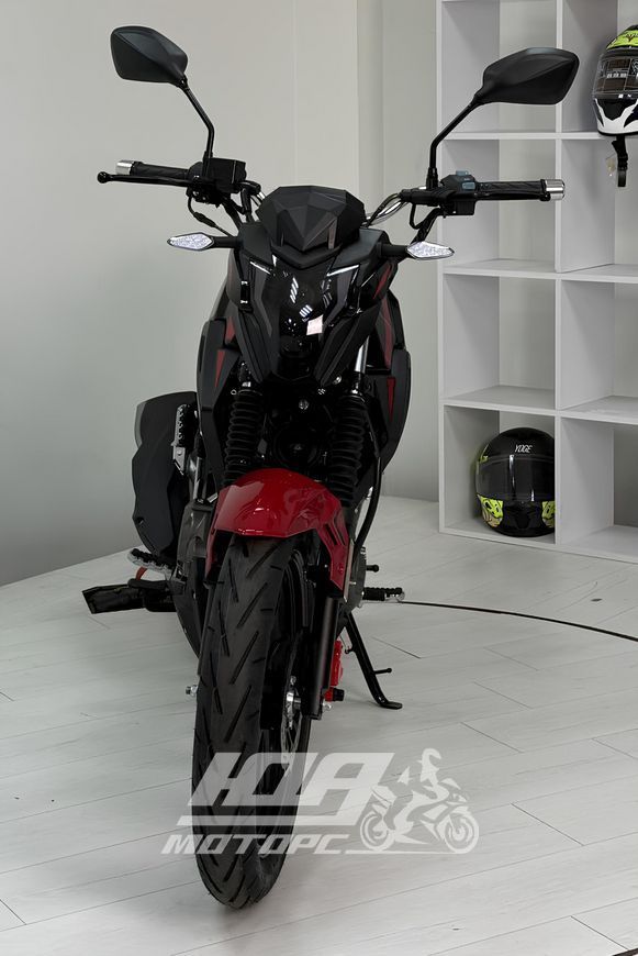 Мотоцикл SPARK SP200R-36, Чорний з червоним