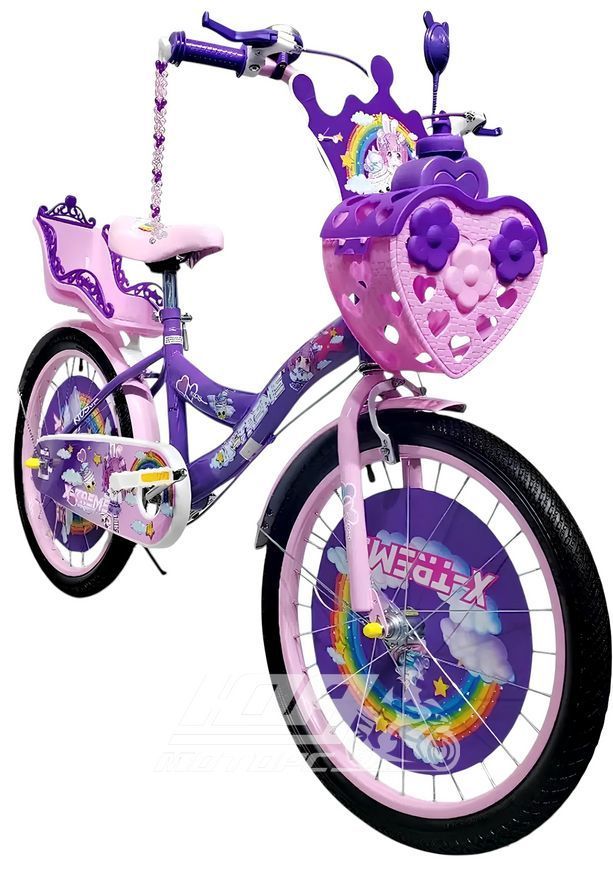 Велосипед X-TREME PRINCESS 26.16-01 (колеса - 16". сталева рама"), Рожевий