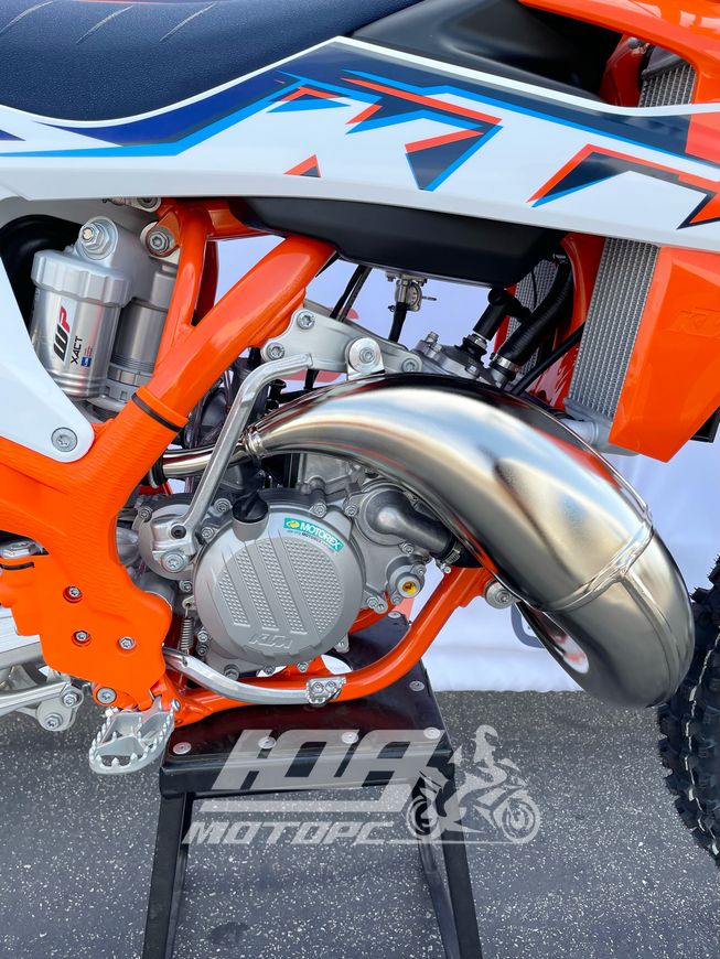Мотоцикл KTM 150 SX, Белый с сине-оранжевый