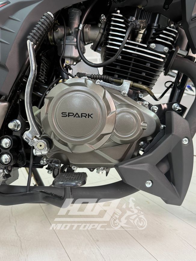 Мотоцикл SPARK SP200R-36, Чорний з червоним