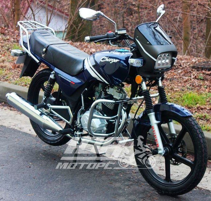 Мотоцикл SPARTA CHARGER 200CC, Чорний