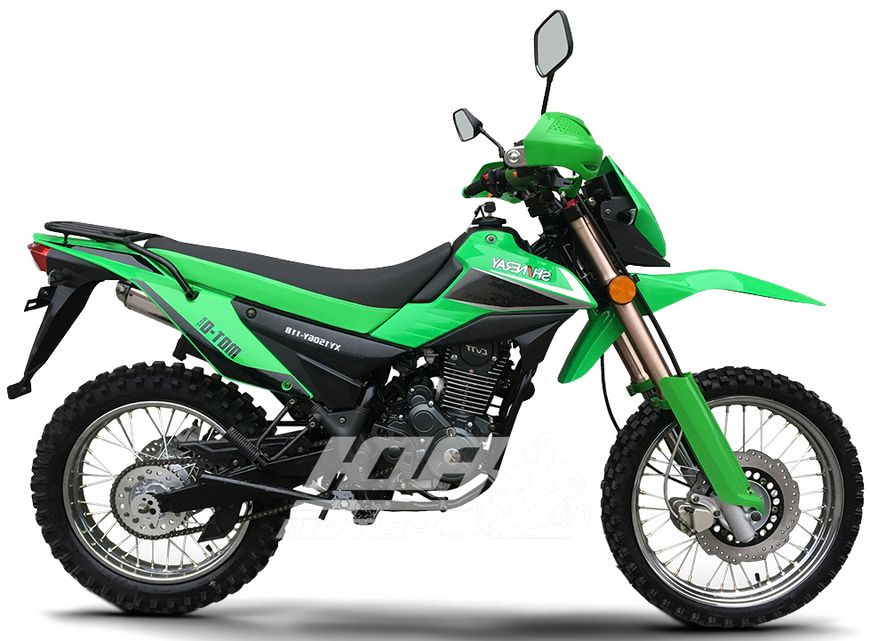 Мотоцикл SHINERAY XY150GY-11B LIGHT CROSS 2016MY, Зелений