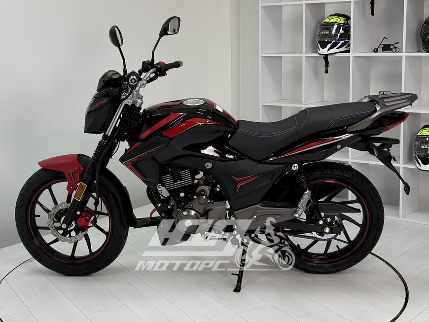 Мотоцикл SPARK SP200R-36, Чорний з червоним