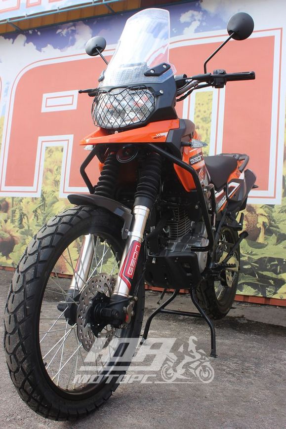 Мотоцикл GEON GRANDTOUR 400 EFI, Серый оранжевый