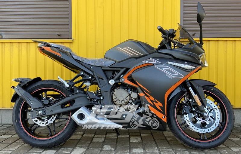 Мотоцикл VOGE 300R EFI ABS, Чорно-жовтогарячий