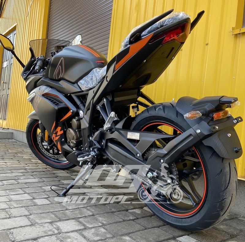 Мотоцикл VOGE 300R EFI ABS, Черно-оранжевый