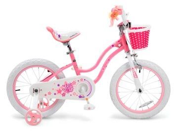 Велосипед RoyalBaby STARGIRL (колеса - 16". сталева рама), Рожевий