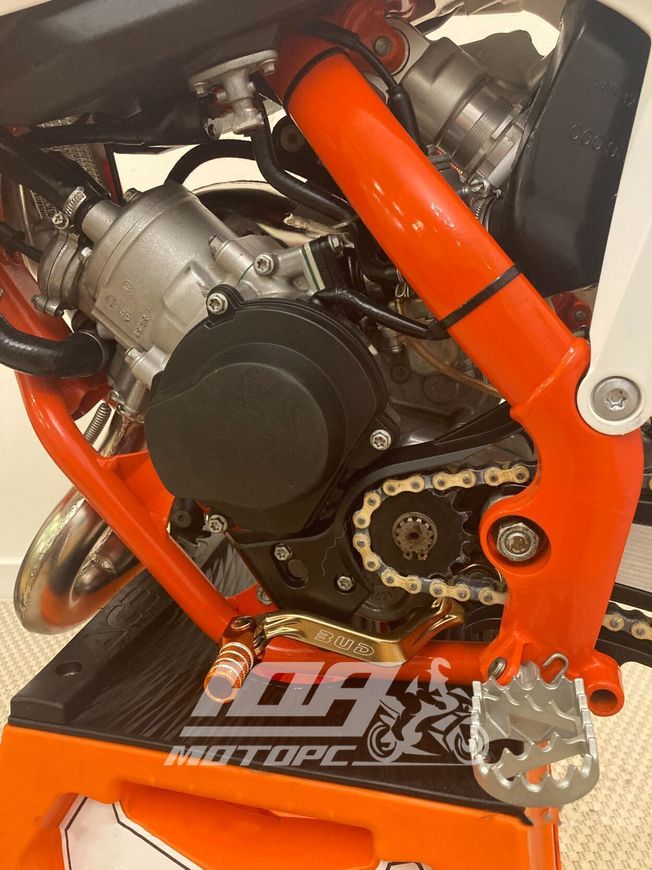 Мотоцикл KTM 65 SX, Черный с бело-оранжевый
