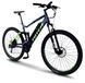 Электровелосипед E-bike E18B103-29, Черно-зеленый