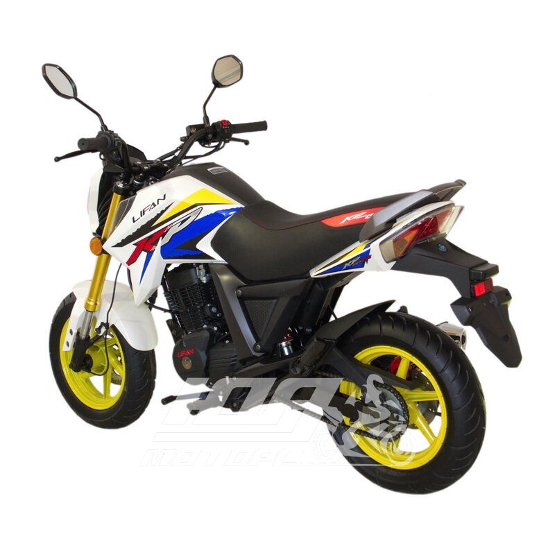 Мотоцикл LIFAN KP MINI (LF150-5U), Бело-сине-красный