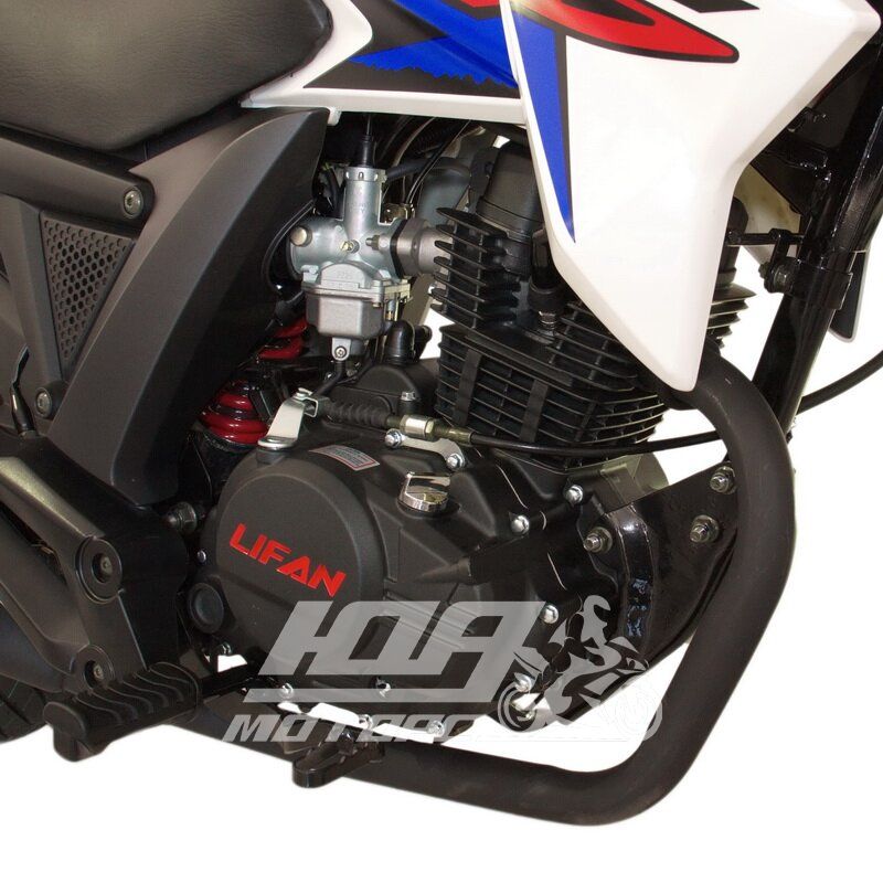 Мотоцикл LIFAN KP MINI (LF150-5U), Бело-сине-красный