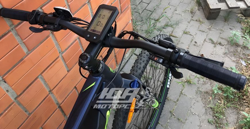 Электровелосипед E-bike E18B103-29, Черно-зеленый