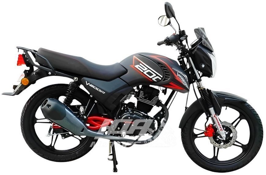Мотоцикл VIPER V200A 2 NEW, Чорний