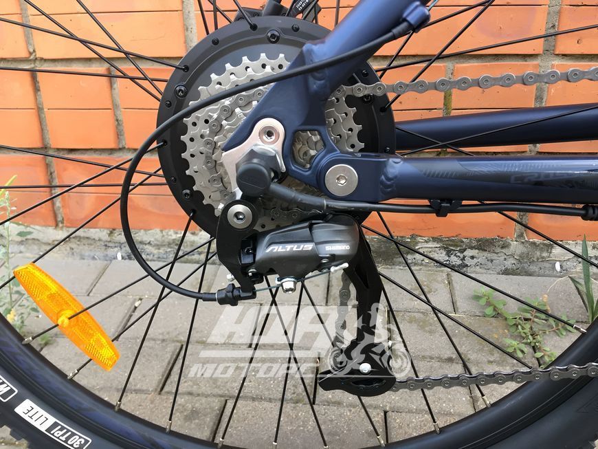 Электровелосипед E-bike E18B103-29, Черно-зеленый