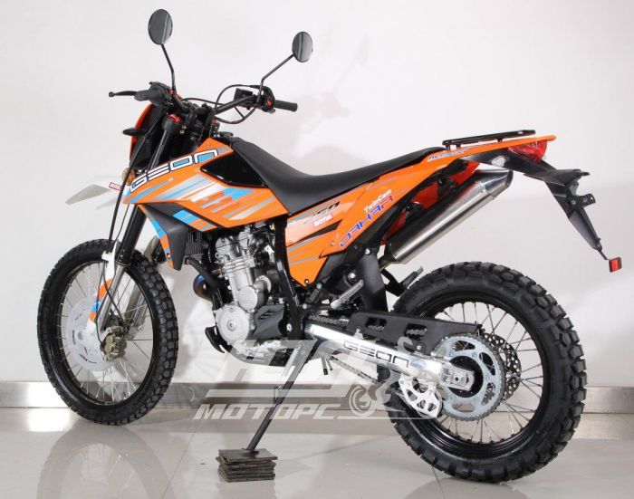 Мотоцикл GEON DAKAR 250 TWINCAM X, Оранжевый