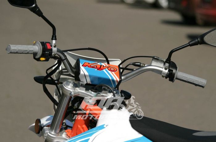 Мотоцикл KAYO K2-L-250, Біло-жовтогарячий
