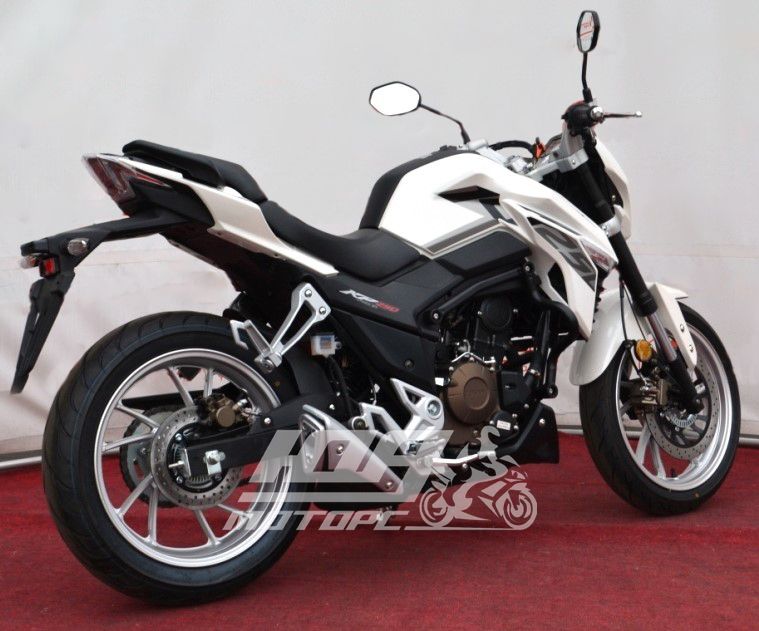 Мотоцикл LIFAN KP250, Білий