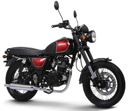 Мотоцикл SKYMOTO MORGAN 200, Черно-красный