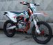 Мотоцикл GEON DAKAR GNX 250 EFI (ENDURO) FACTORY, Белый с голубым