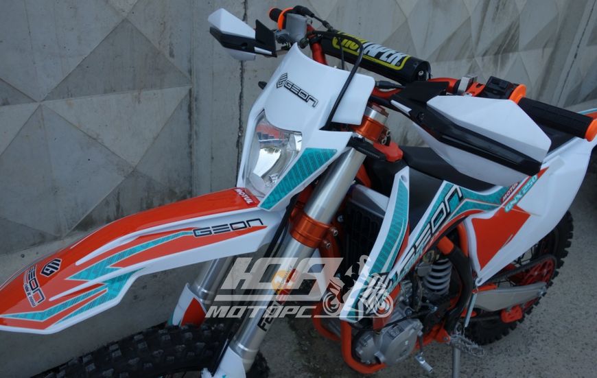 Мотоцикл GEON DAKAR GNX 250 EFI (ENDURO) FACTORY, Белый с голубым