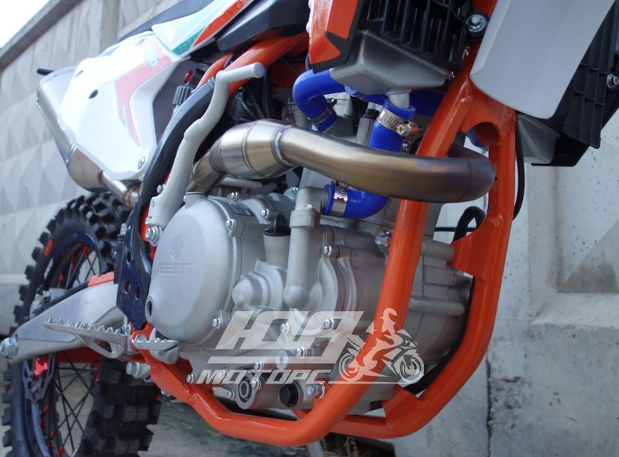 Мотоцикл GEON DAKAR GNX 250 EFI (ENDURO) FACTORY, Білий із блакитним