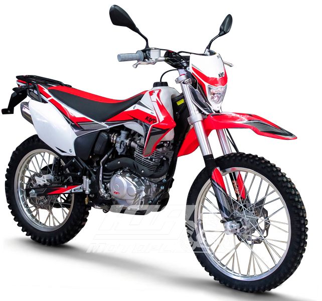 Мотоцикл KAYO T2-250 (19/16), Червоно-білий