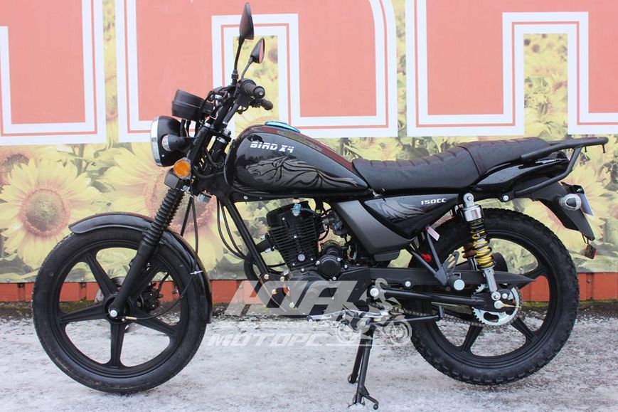 Мотоцикл SKYMOTO BIRD X4 150, Черный